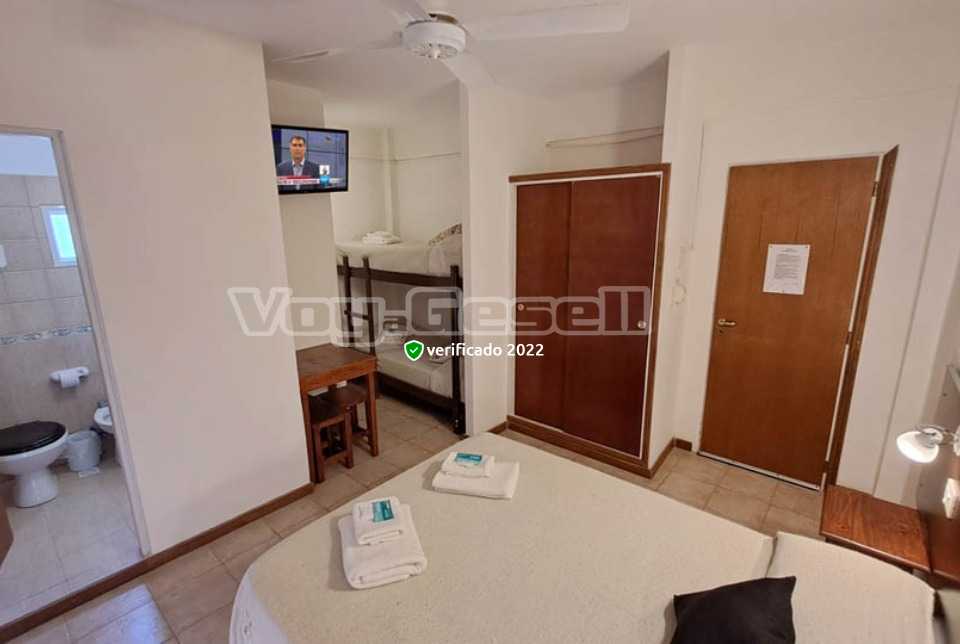 Alquilo Hotel Boiano en Villa Gesell zona  a 300 Mts de la Playa