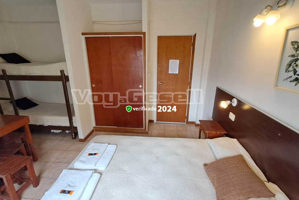 Alquilo Hotel Boiano en Villa Gesell zona  a 300 Mts de la Playa